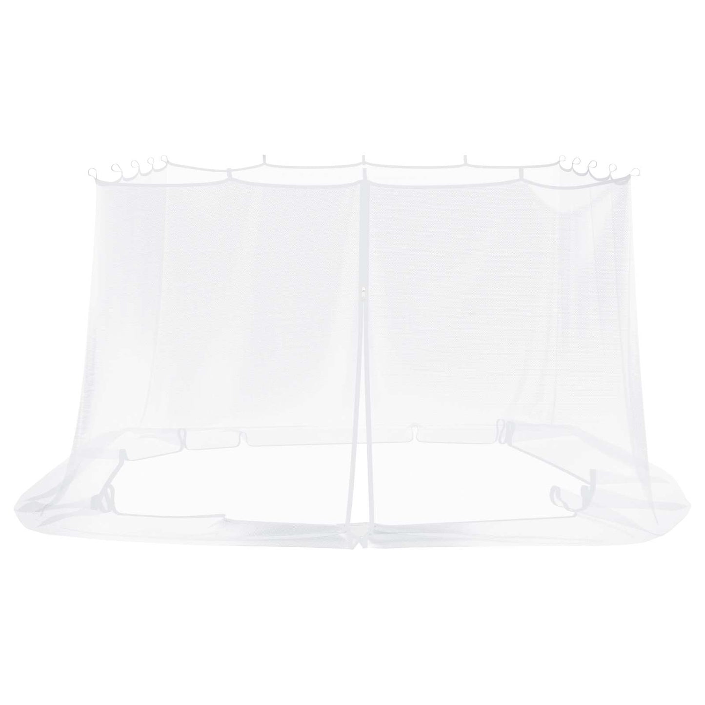 Mosquito Net for Gazebo 220 mesh White 3.6 x 3 x 2 cm Polyester
