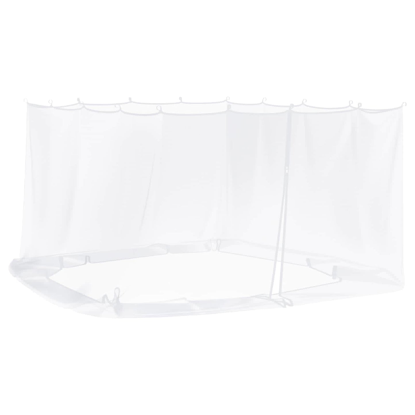 Mosquito Net for Gazebo 220 mesh White 3.6 x 3.6 x 2 cm