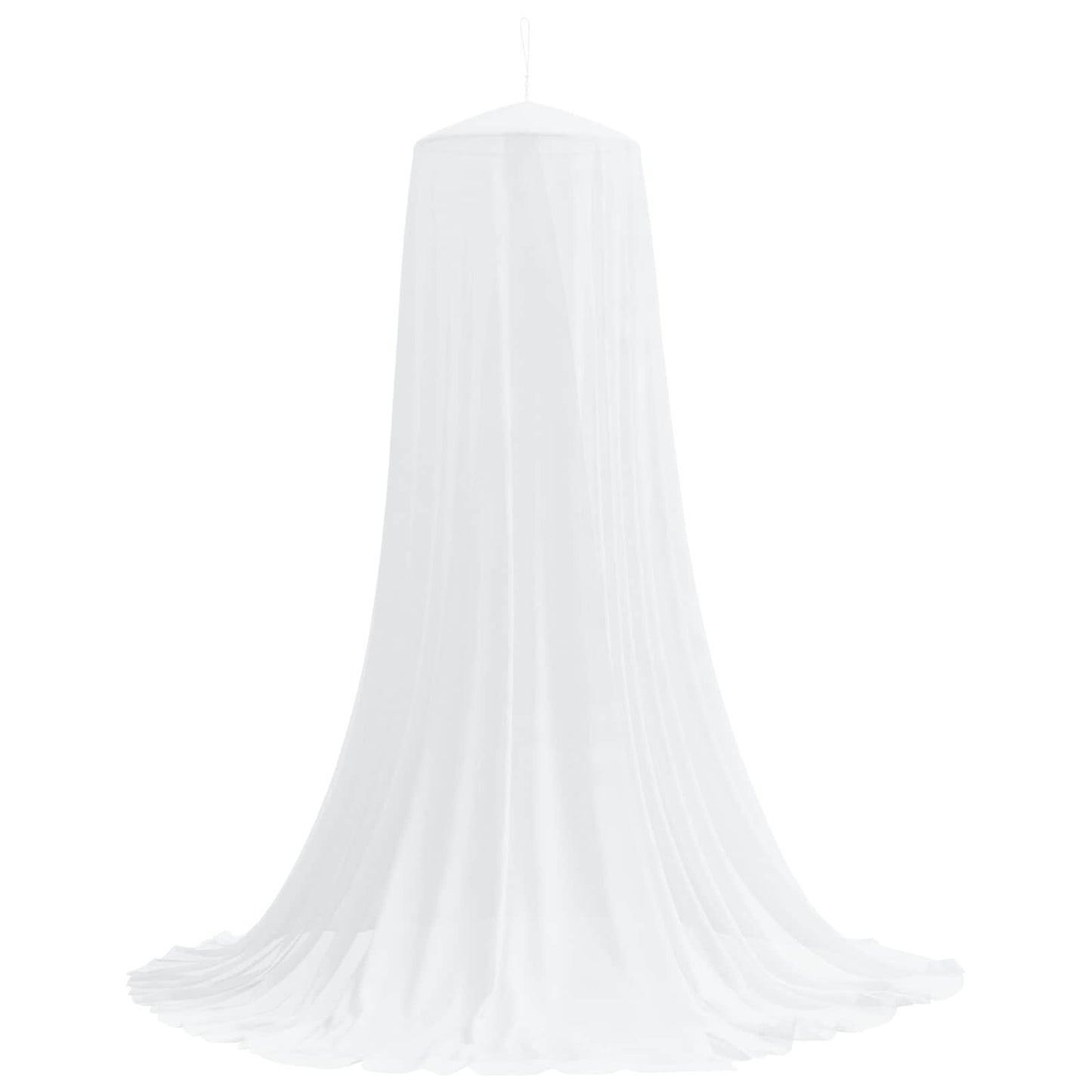 Mosquito Net for Bed 3 pcs 156 mesh White Ø56 x 220 cm