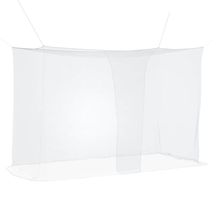 Mosquito Net for Bed 156 Mesh 3 pcs White Polyester