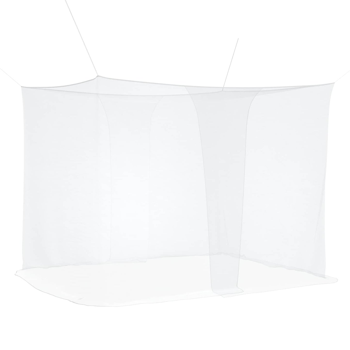 Mosquito Net for Bed 156 Mesh 3 pcs White Polyester