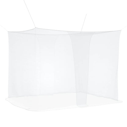 Mosquito Net for Bed 156 Mesh 3 pcs White Polyester