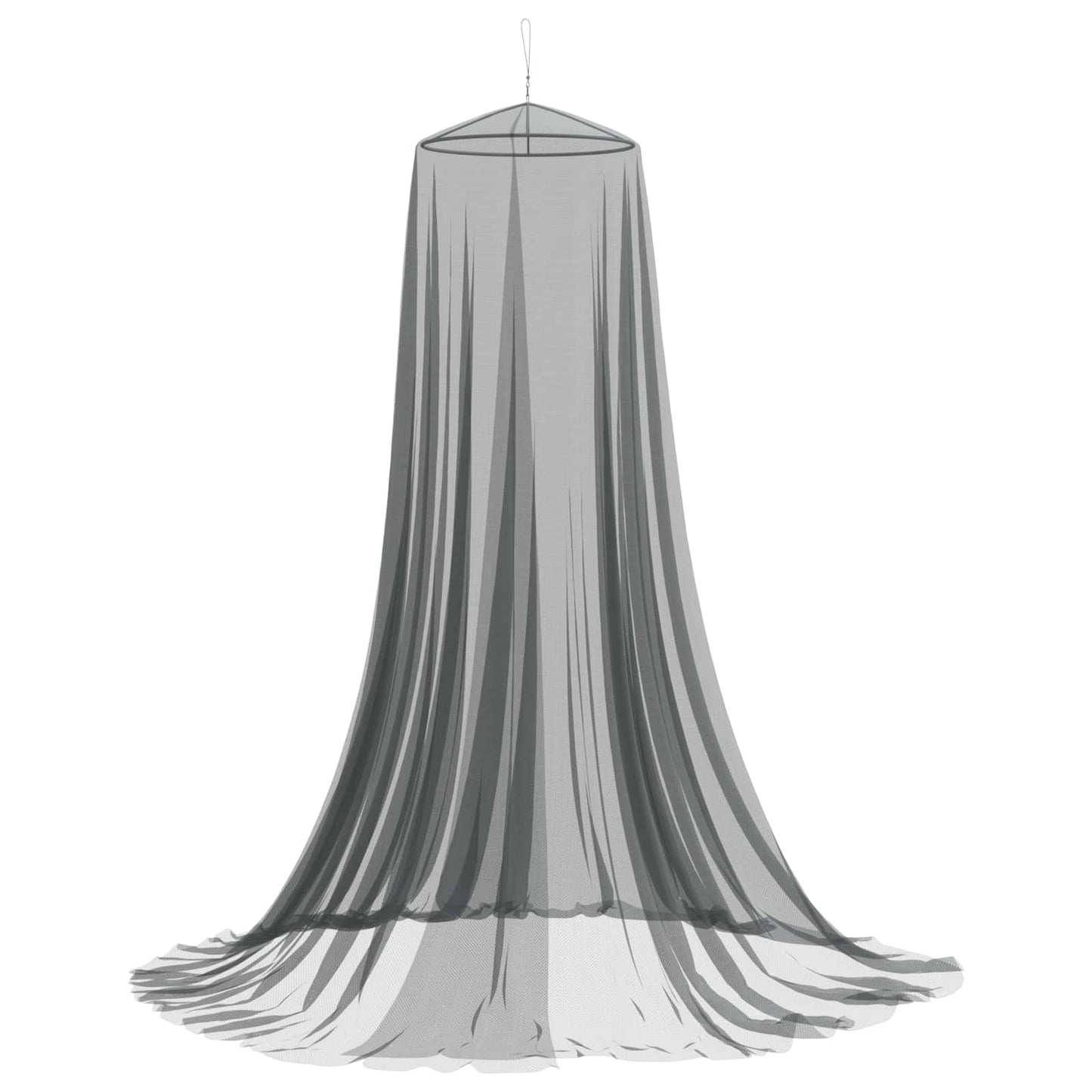 Mosquito Net for Bed 156 mesh Black Ø56 x 220 cm Polyester