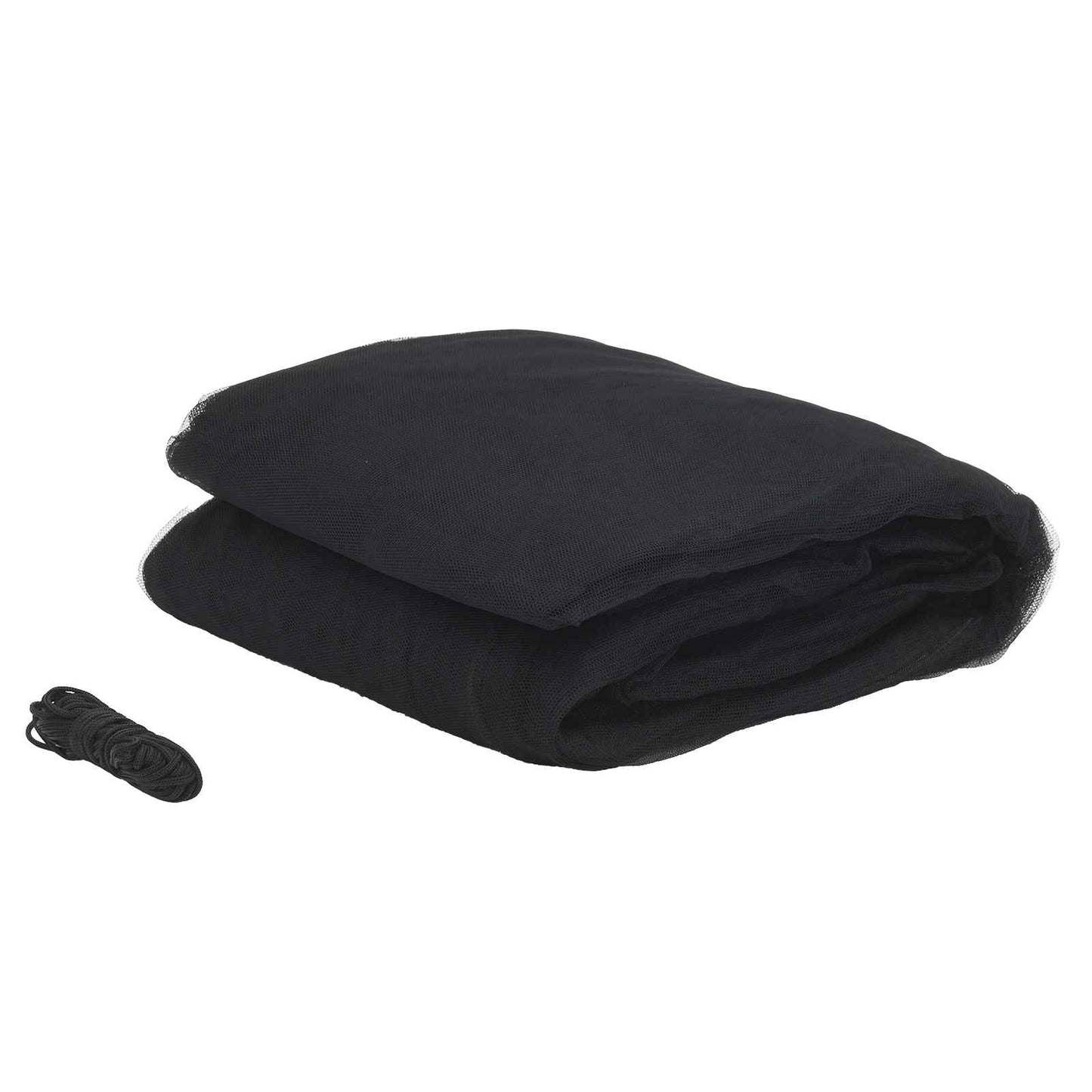 Mosquito Net for Bed 156 Mesh 3 pcs Black Polyester