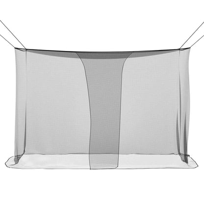 Mosquito Net for Bed 156 Mesh 3 pcs Black Polyester