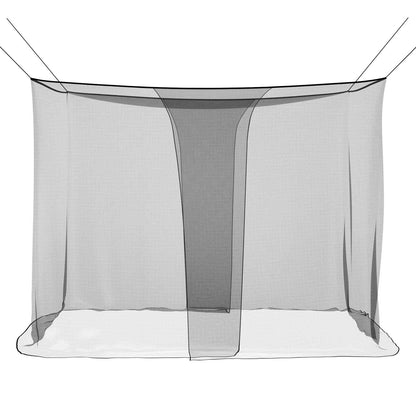 Mosquito Net for Bed 156 Mesh 3 pcs Black Polyester