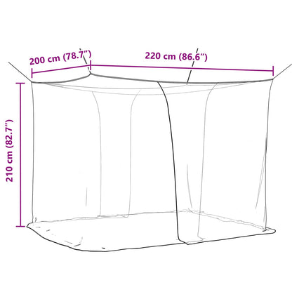 Mosquito Net for Bed 156 Mesh 3 pcs Black Polyester