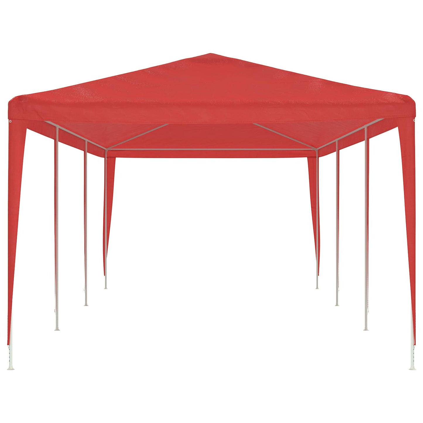 Party Tent Red 900 x 300 x 255 cm PE and Steel