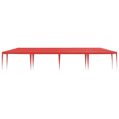 Party Tent Red 1200 x 300 x 255 cm PE and Steel