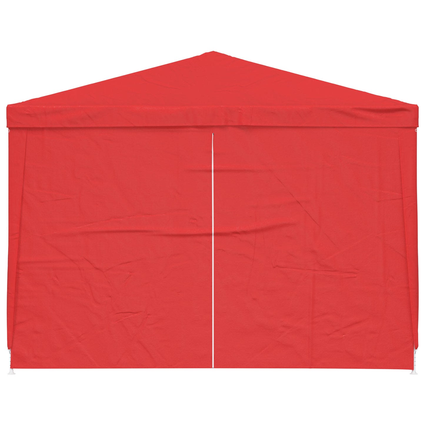 Party Tent 300 x 300 x 255 cm Red PE and Steel