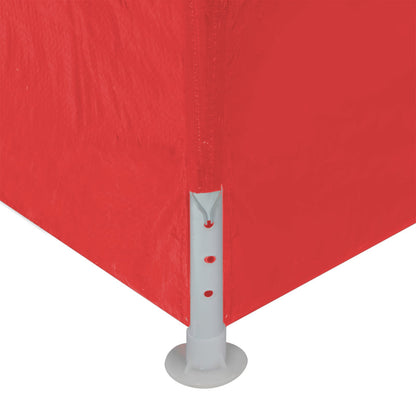 Party Tent 900 x 300 x 255 cm Red PE and Steel