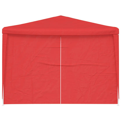 Party Tent 900 x 300 x 255 cm Red PE and Steel