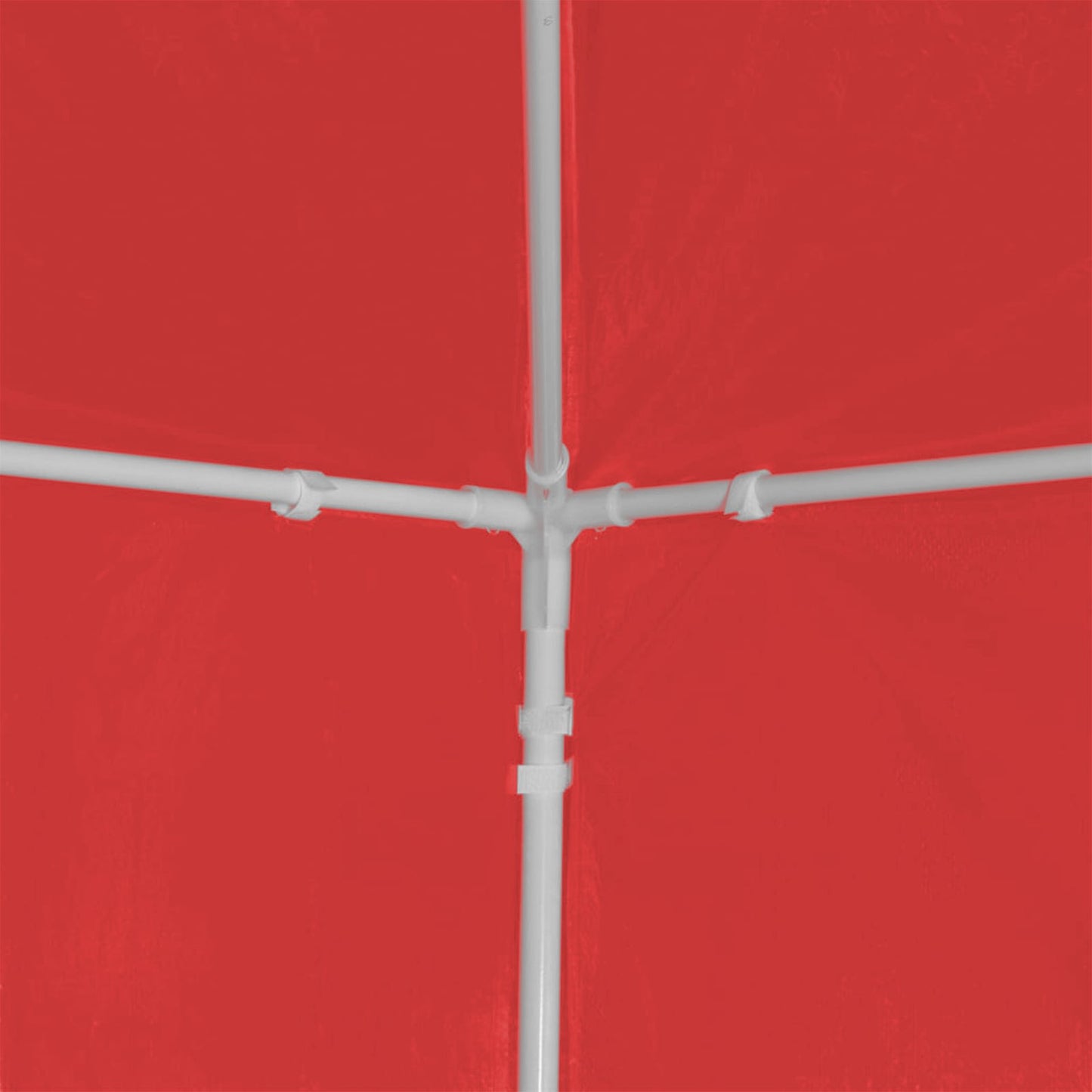 Party Tent 1200 x 300 x 255 cm Red PE and Steel