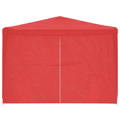 Party Tent 1200 x 300 x 255 cm Red PE and Steel