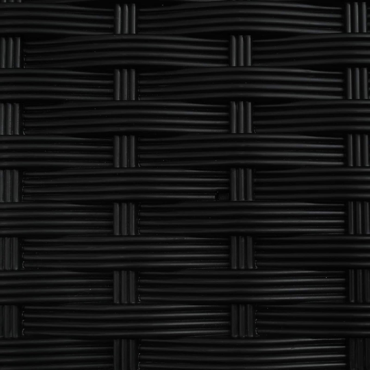 Raised Bed with Trellis and Roof Black 122.5 x 40 x 123 cm PP