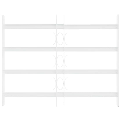 Security Grille for Windows with 4 Crossbars 43-74 cm