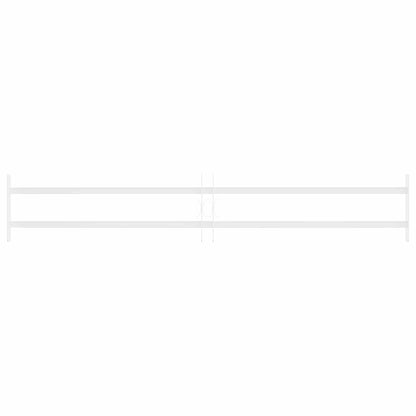 Security Grille for Windows with 2 Crossbars 3 pcs 93-174 cm