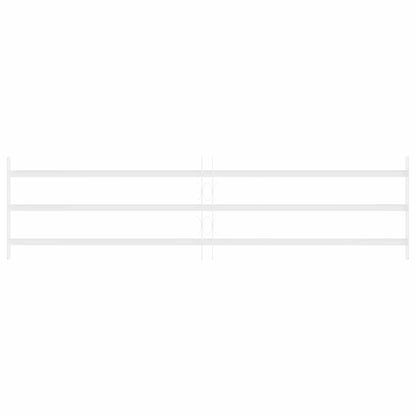 Security Grille for Windows with 3 Crossbars 3 pcs 93-174 cm