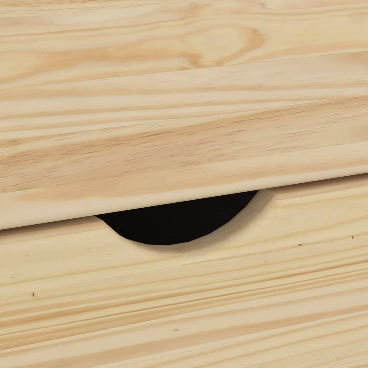 Rolling Cabinet 34 x 39 x 65.5 cm Solid Pine Wood Brown