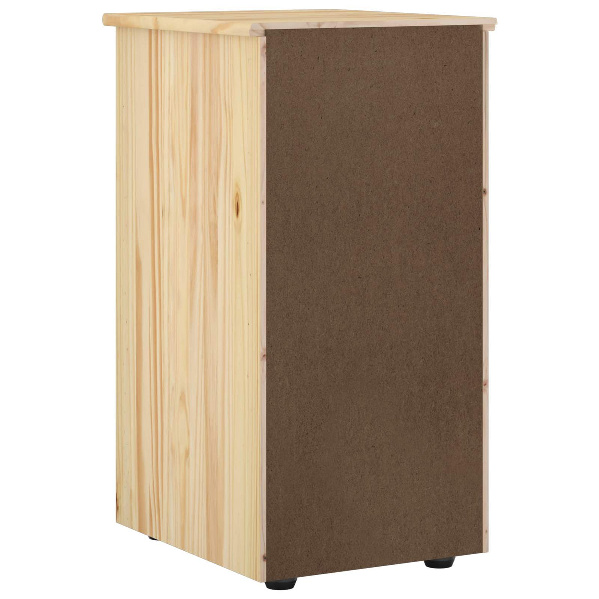 Cabinet 34 x 39 x 61.5 cm Solid Pine Wood Brown