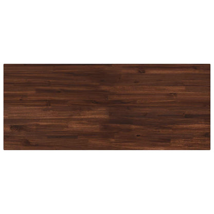 Rectangular Table Top 140 x 40 x 3.5 cm Rectangular Dark Brown