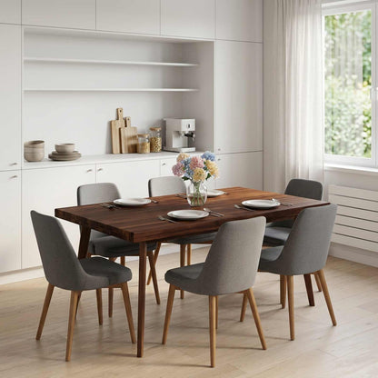 Rectangular Table Top 90 x 60 x 3.5 cm Rectangular Dark Brown