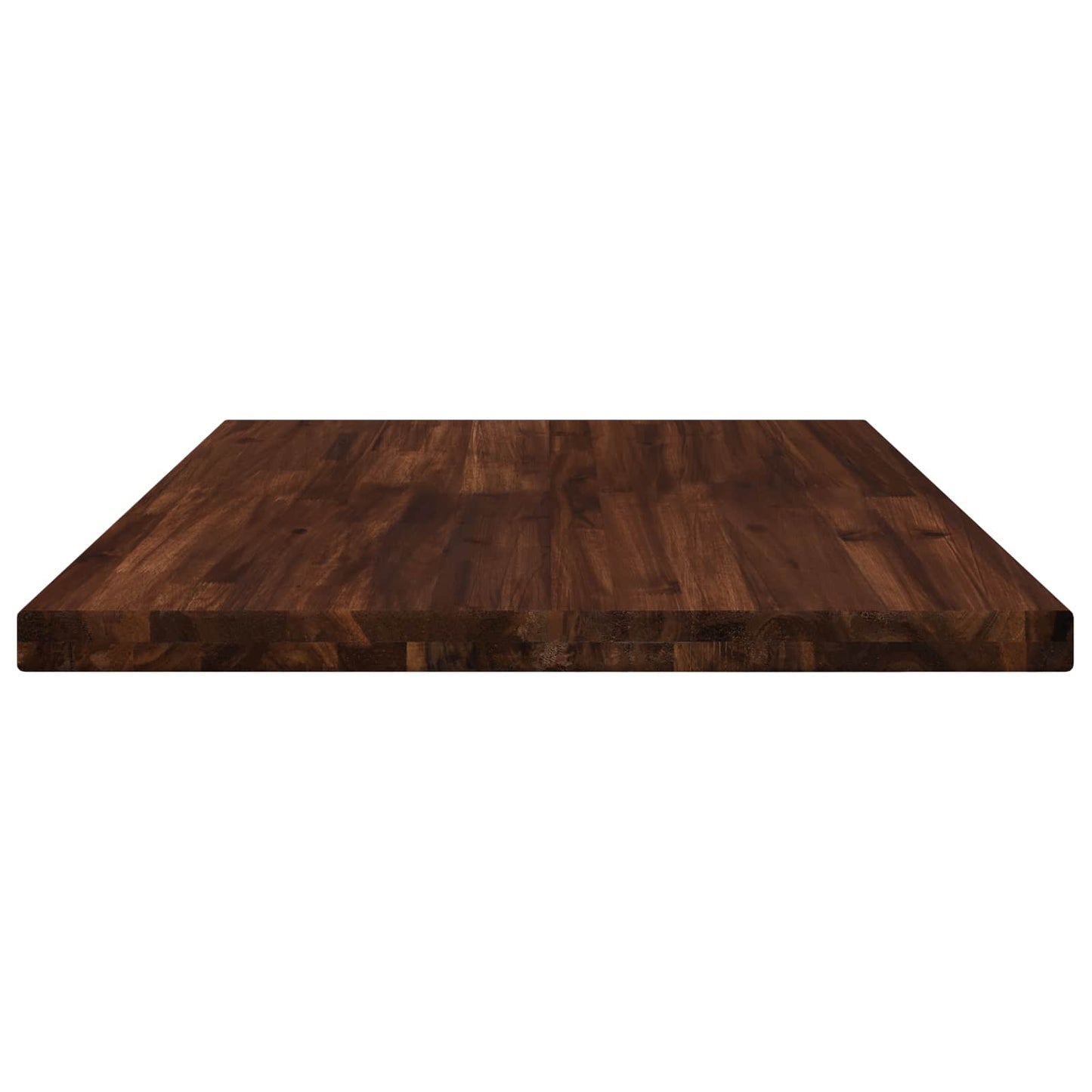 Rectangular Table Top 80 x 60 x 3.5 cm Rectangular Dark Brown