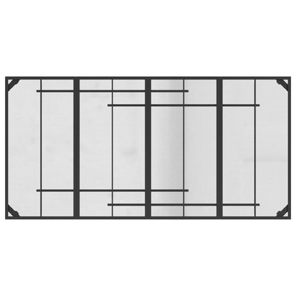 Dining Set 7 pcs Anthracite Steel