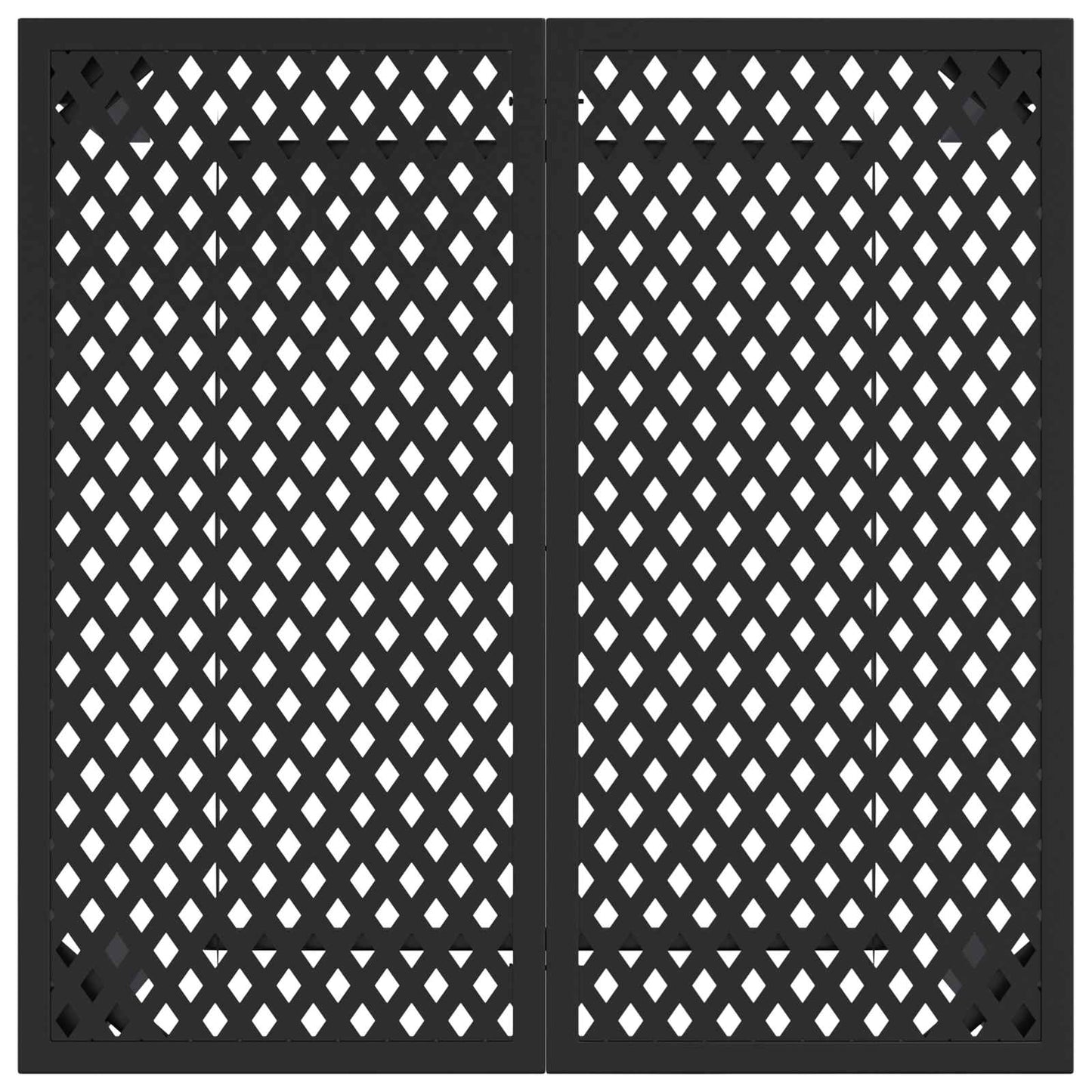 Outdoor Furniture Set 5 pcs Anthracite Steel