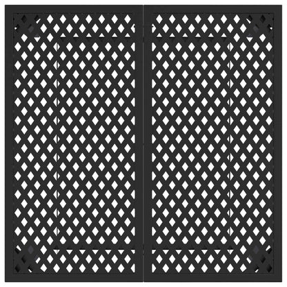 Outdoor Furniture Set 5 pcs Anthracite Steel