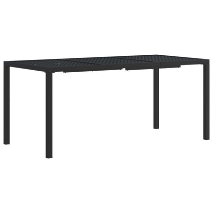 Outdoor Furniture Set 7 pcs Anthracite Steel