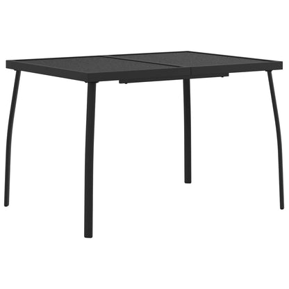 Outdoor Furniture Set Folding 5 pcs Anthracite Iron and Steel