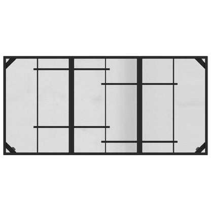 Outdoor Furniture Set Folding 7 pcs Anthracite Iron and Steel