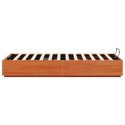 Ottoman Bed Frame 160 x 200 cm Solid Pine Wood