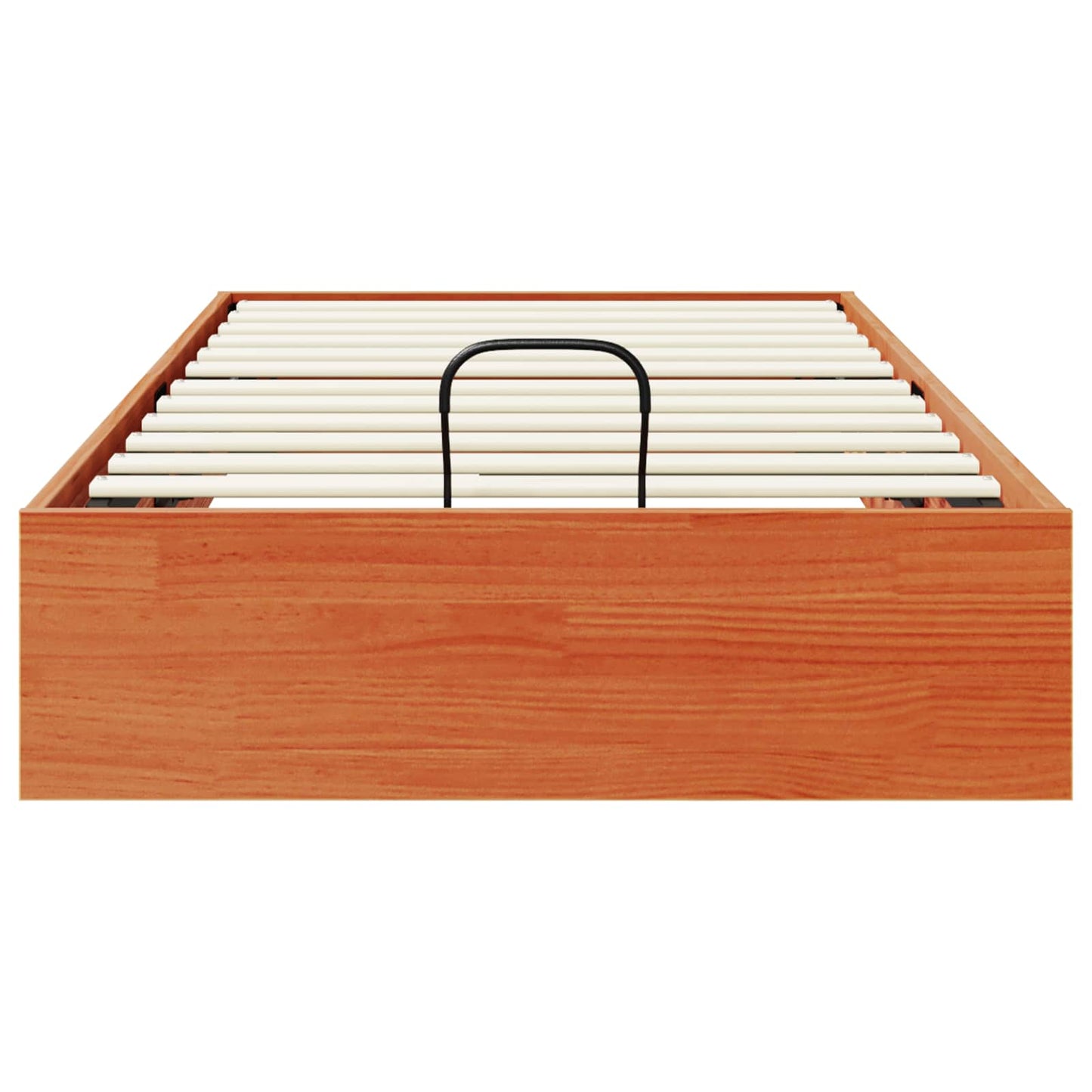 Ottoman Bed Frame with Storage Wax Brown 90 x 200 cm