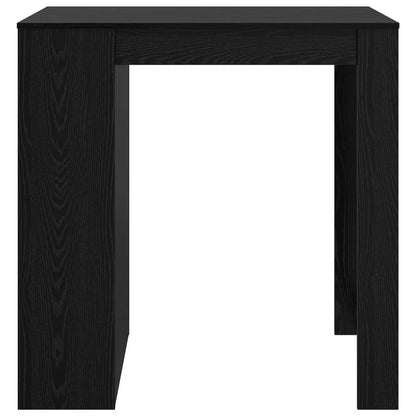 Bar Table 102 x 70 x 103.5 cm Engineered Wood Black Oak