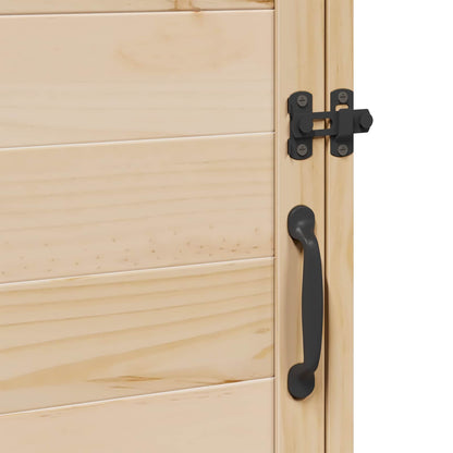 Garden Shed Natural 59 x 56 x 113.5 cm Engineered Wood