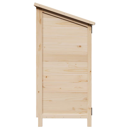 Garden Shed Natural 59 x 56 x 113.5 cm Engineered Wood