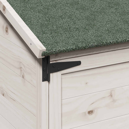 Garden Shed White 59 x 56 x 113.5 cm Engineered Wood