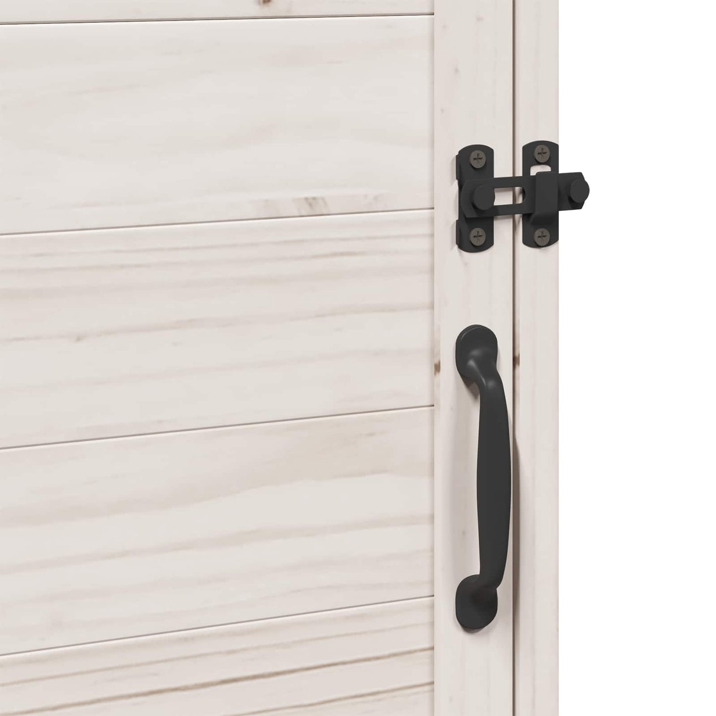 Garden Shed White 59 x 56 x 113.5 cm Engineered Wood
