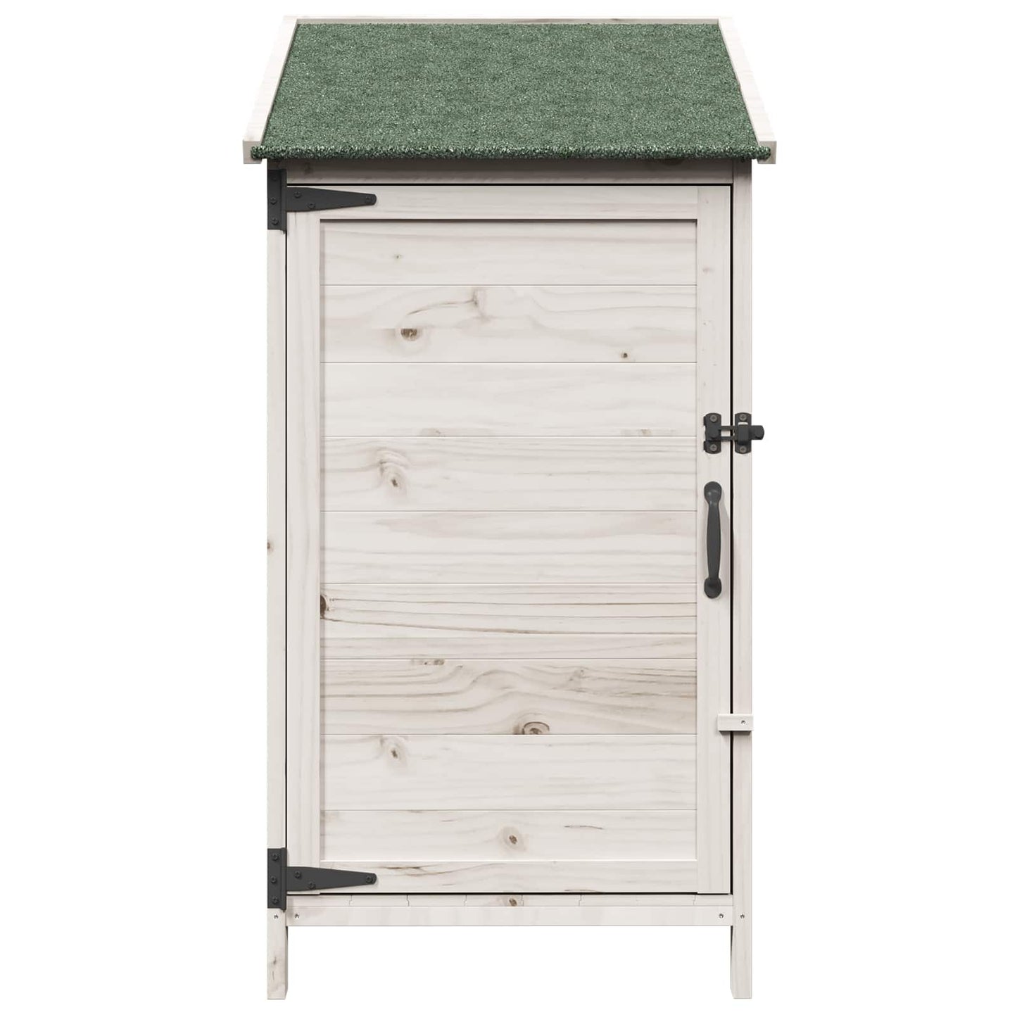 Garden Shed White 59 x 56 x 113.5 cm Engineered Wood
