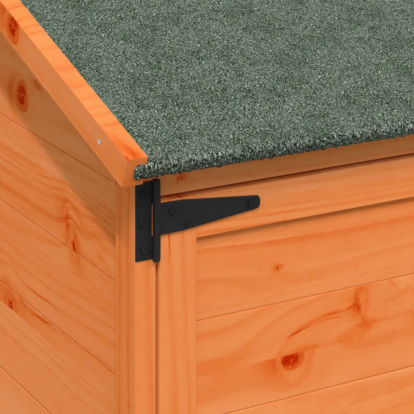 Garden Shed Brown 59 x 56 x 113.5 cm Engineered Wood