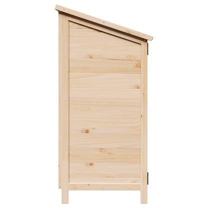 Garden Shed Natural 106.5 x 56 x 113.5 cm Engineered Wood