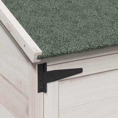 Garden Shed White 106.5 x 56 x 113.5 cm Engineered Wood