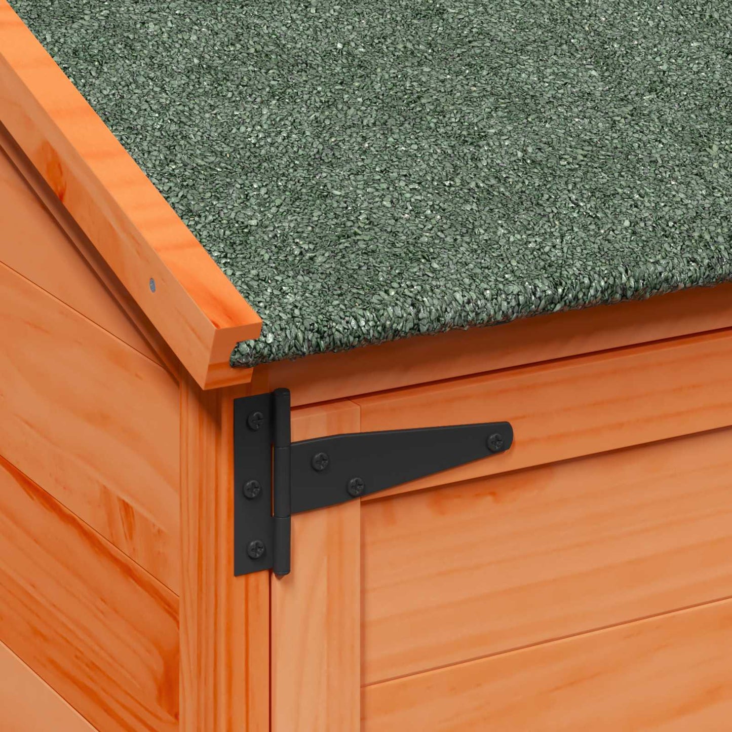Garden Shed Brown 106.5 x 56 x 113.5 cm Engineered Wood