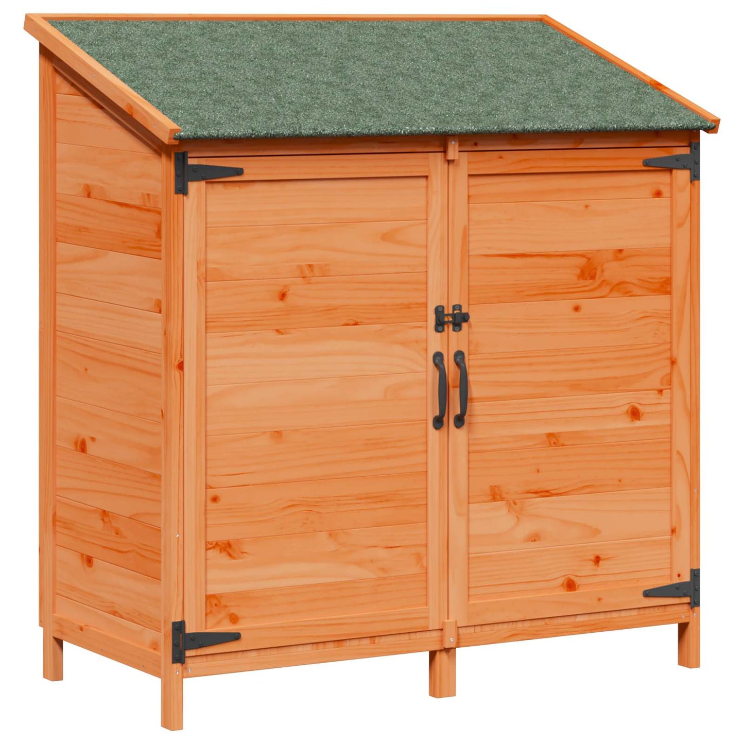 Garden Shed Brown 106.5 x 56 x 113.5 cm Engineered Wood