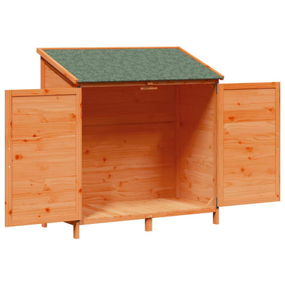 Garden Shed Brown 106.5 x 56 x 113.5 cm Engineered Wood