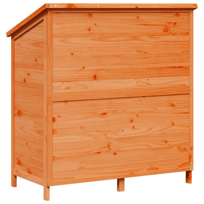 Garden Shed Brown 106.5 x 56 x 113.5 cm Engineered Wood