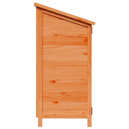 Garden Shed Brown 106.5 x 56 x 113.5 cm Engineered Wood