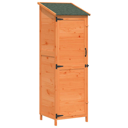 Garden Shed Brown 59.5 x 56 x 176.5 cm Engineered Wood